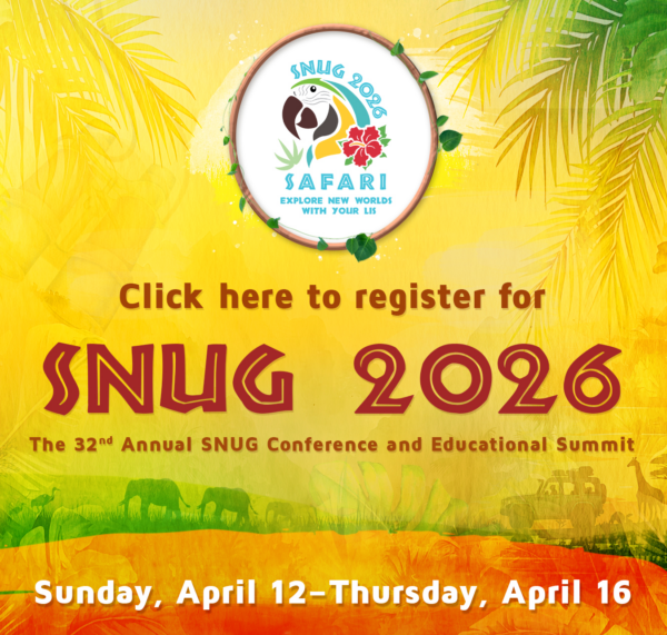 SNUG 2026 - Registration Link